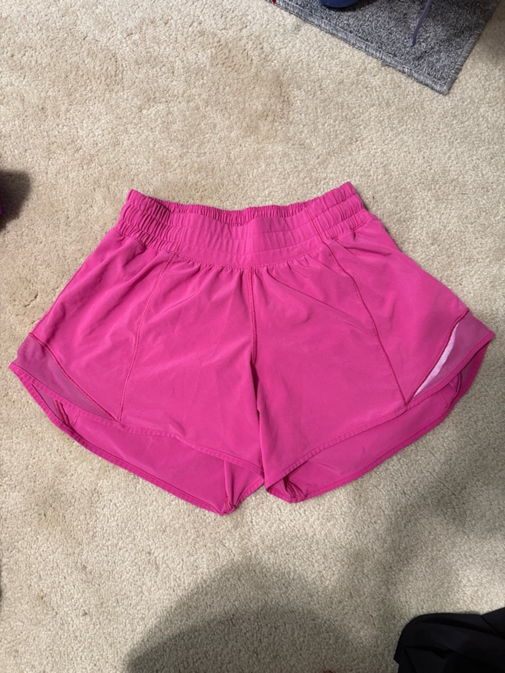 lululemon athletica Women's Fuchsia Athletic Running Shorts